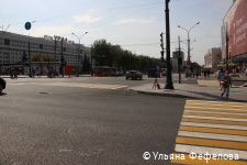 В Перми на ремонтируемом участке Комсомольского проспекта нанесена новая разметка В Перми на ремонтируемом участке Комсомольского проспекта нанесена новая разметка