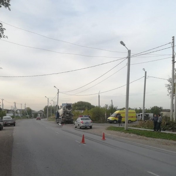 В Перми бетономешалка насмерть переехала пешехода