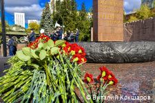 В Перми возложили «Цветы памяти» в честь окончания Второй мировой войны