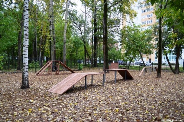В Перми обустроили еще две площадки для выгула собак