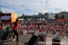 На улице Ленина дан старт детскому забегу Пермского марафона