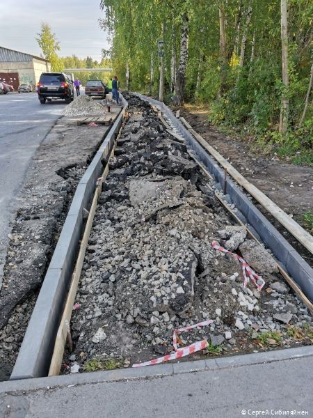 В Орджоникидзевском районе Перми обустроят новый тротуар около остановки «Камкабель»