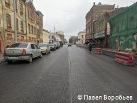 В Перми уложили верхний слой асфальта на участке улицы Пермской В Перми уложили верхний слой асфальта на участке улицы Пермской