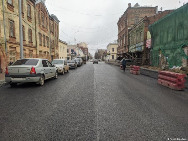 В Перми уложили верхний слой асфальта на участке улицы Пермской В Перми уложили верхний слой асфальта на участке улицы Пермской