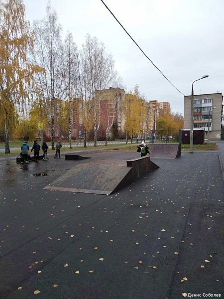 В Перми в микрорайоне Кислотные дачи построена скейтплощадка В Перми в микрорайоне Кислотные дачи построена скейтплощадка