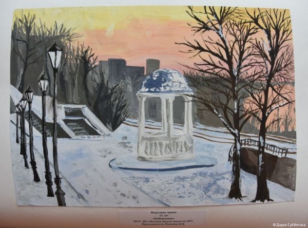 Рисунки школьников Перми отправили на выставку в британский Оксфорд 