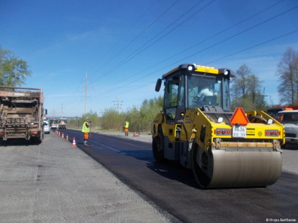 В Орджоникидзевском районе Перми отремонтировали 20 тысяч кв. метров дорог большими «картами»