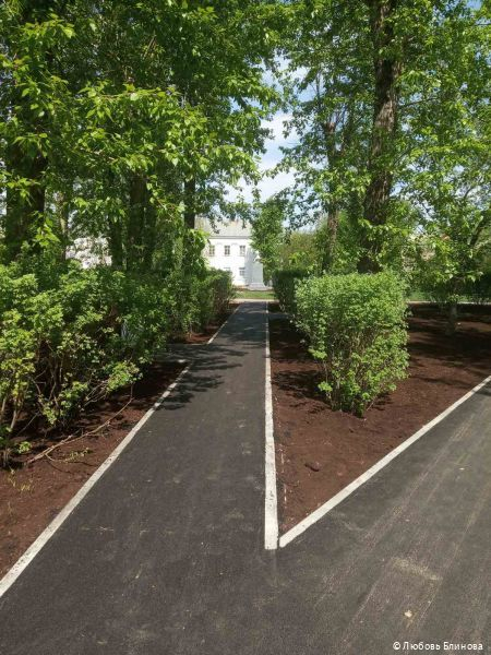 В Перми завершается ремонт сквера на улице Кавказской