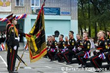 Алексей Дёмкин поздравил выпускников Пермской кадетской школы №1 с последним звонком