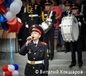 Алексей Дёмкин поздравил выпускников Пермской кадетской школы №1 с последним звонком