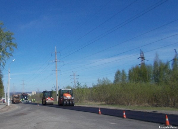 В Орджоникидзевском районе Перми отремонтировали 20 тысяч кв. метров дорог большими «картами»