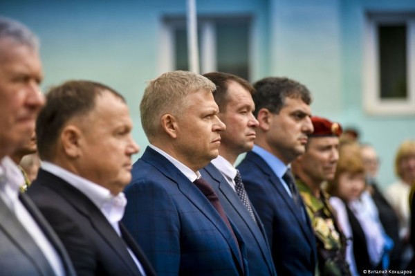 Алексей Дёмкин поздравил выпускников Пермской кадетской школы №1 с последним звонком