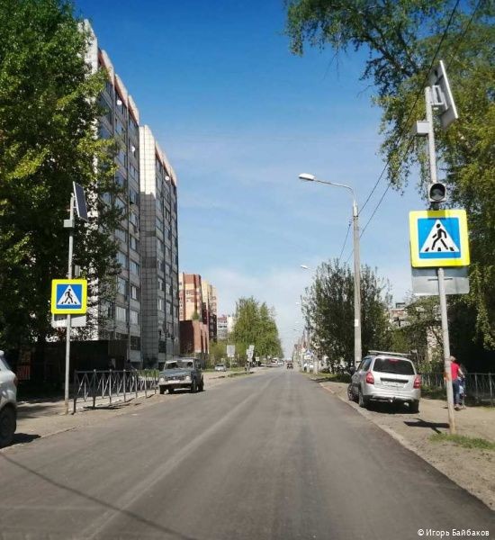 В Орджоникидзевском районе Перми отремонтировали 20 тысяч кв. метров дорог большими «картами»