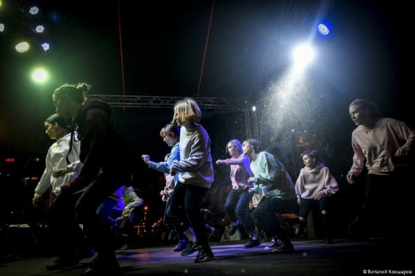 Жители Перми встретили День города танцевальным нон-стопом