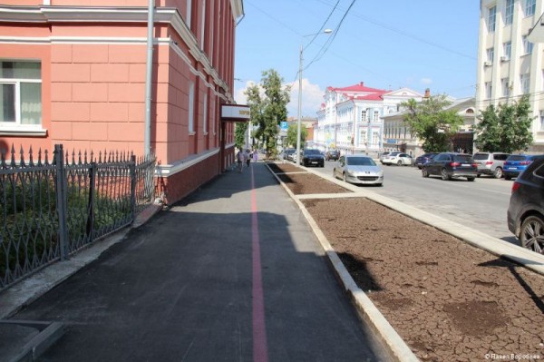 В Перми на участке улицы Газеты Звезда завершен ремонт большей части тротуаров В Перми на участке улицы Газеты Звезда завершен ремонт большей части тротуаров