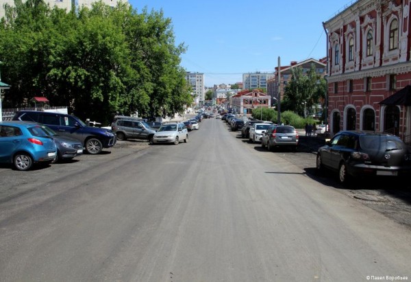 В Перми по нацпроекту стартовал ремонт еще одного участка улицы Советской