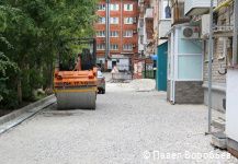 В Перми завершается ремонт дворов по нацпроекту около домов №96 и №98 по улице Екатерининской