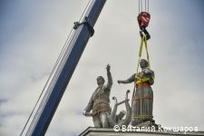 Скульптуры Дворца культуры им. Солдатова в Перми заменят на новые