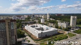 Строительство нового корпуса школы «СинТез» в Перми идет с опережением графика Строительство нового корпуса школы «СинТез» в Перми идет с опережением графика
