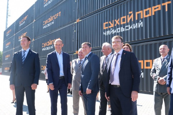 В Прикамье начал работу контейнерный терминал «Сухой порт Чайковский»