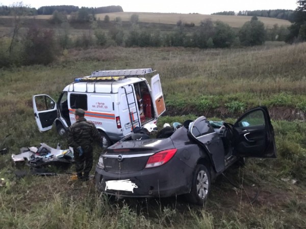 В Кунгурском районе в ДТП один человек погиб и четверо пострадали