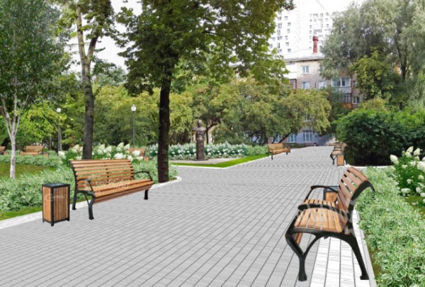 В Перми началась реконструкция сквера имени Евгения Вагнера