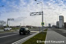 В Перми открыто четырехполосное движение на участке улицы Строителей В Перми открыто четырехполосное движение на участке улицы Строителей