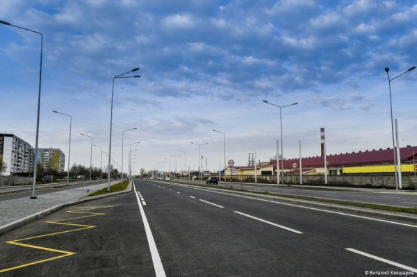 В Перми открыто четырехполосное движение на участке улицы Строителей В Перми открыто четырехполосное движение на участке улицы Строителей