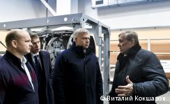 Алексей Дёмкин посетил «Пермский завод «Машиностроитель»