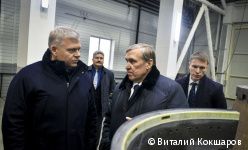 Алексей Дёмкин посетил «Пермский завод «Машиностроитель»
