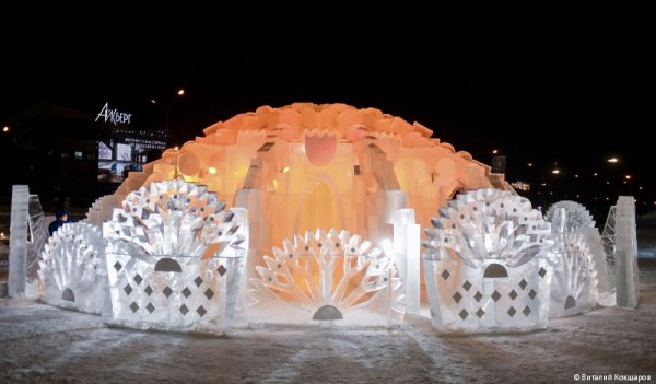 В Перми начал работу ледовый парк «Новогодье» на городской эспланаде