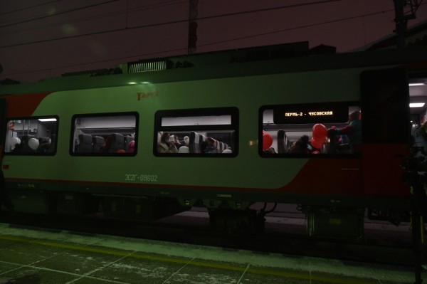 Благодаря «Ласточке» время в пути от Перми до Чусового сократилось на 1 час Благодаря «Ласточке» время в пути от Перми до Чусового сократилось на 1 час