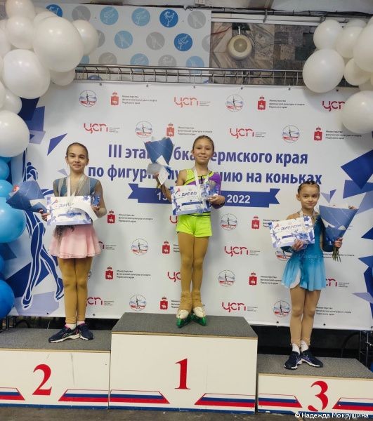 Фигуристы «Орлёнка» стали победителями и призёрами третьего этапа Кубка Пермского края Фигуристы «Орлёнка» стали победителями и призёрами третьего этапа Кубка Пермского края