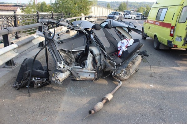 В Чусовом осуждена виновница ДТП, в котором машину разорвало на части