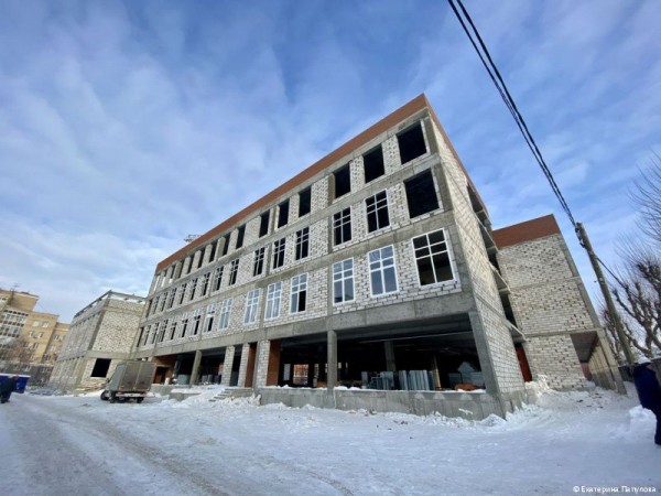 В Перми возведены все этажи нового корпуса гимназии №17 В Перми возведены все этажи нового корпуса гимназии №17