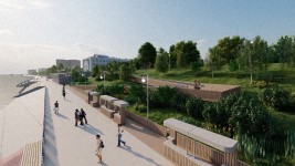 Весной стартует реконструкция набережной в Кировском районе Перми