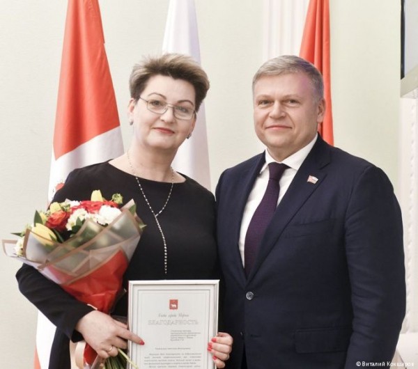 Алексей Дёмкин встретился со спортсменами ТСК «Дуэт» - чемпионами мира по танцевальному спорту