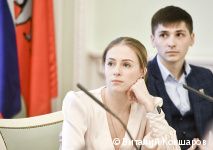 Алексей Дёмкин встретился со спортсменами ТСК «Дуэт» - чемпионами мира по танцевальному спорту