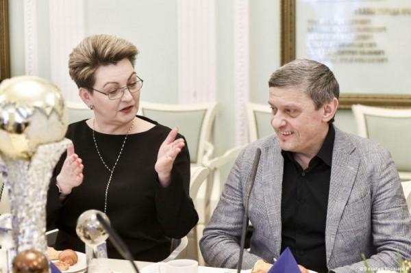 Алексей Дёмкин встретился со спортсменами ТСК «Дуэт» - чемпионами мира по танцевальному спорту