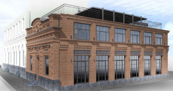 Власти Перми согласовали колерный паспорт здания на улице Ленина, 36/1 Власти Перми согласовали колерный паспорт здания на улице Ленина, 36/1