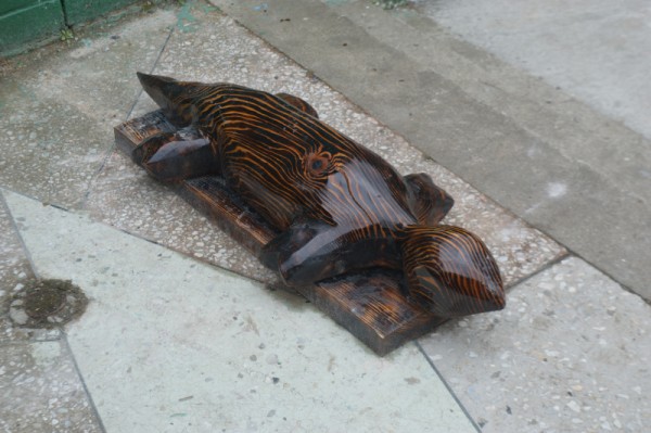 В Перми на экотропе «Здравствуй, большой лес!» установили фигуры календаря древних коми-пермяков