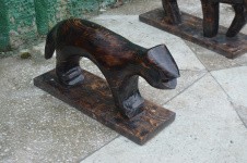 В Перми на экотропе «Здравствуй, большой лес!» установили фигуры календаря древних коми-пермяков