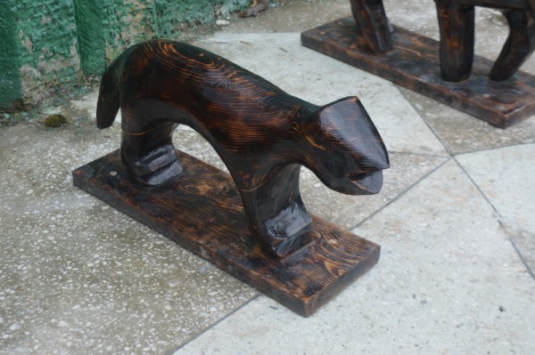 В Перми на экотропе «Здравствуй, большой лес!» установили фигуры календаря древних коми-пермяков