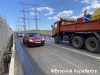 В Перми открыто движение по двум полосам на дороге через плотину Камской ГЭС В Перми открыто движение по двум полосам на дороге через плотину Камской ГЭС