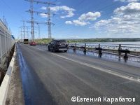 В Перми открыто движение по двум полосам на дороге через плотину Камской ГЭС В Перми открыто движение по двум полосам на дороге через плотину Камской ГЭС