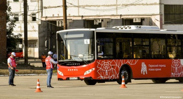 В Перми выбрали лучших водителей автобусов среди сотрудников МУП «Пермгорэлектротранс» 