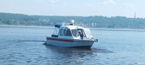 Сотрудники Пермской городской службы спасения начали патрулировать акваторию Камы на катере