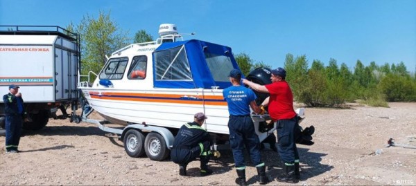 Сотрудники Пермской городской службы спасения начали патрулировать акваторию Камы на катере