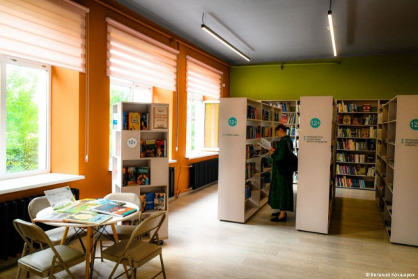 В Перми после модернизации по нацпроекту «Культура» открылась модельная библиотека №1 