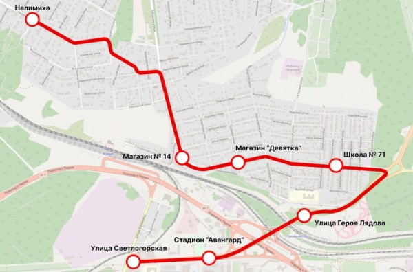 Городской департамент транспорта прорабатывает запуск нового маршрута в Кировском районе Перми